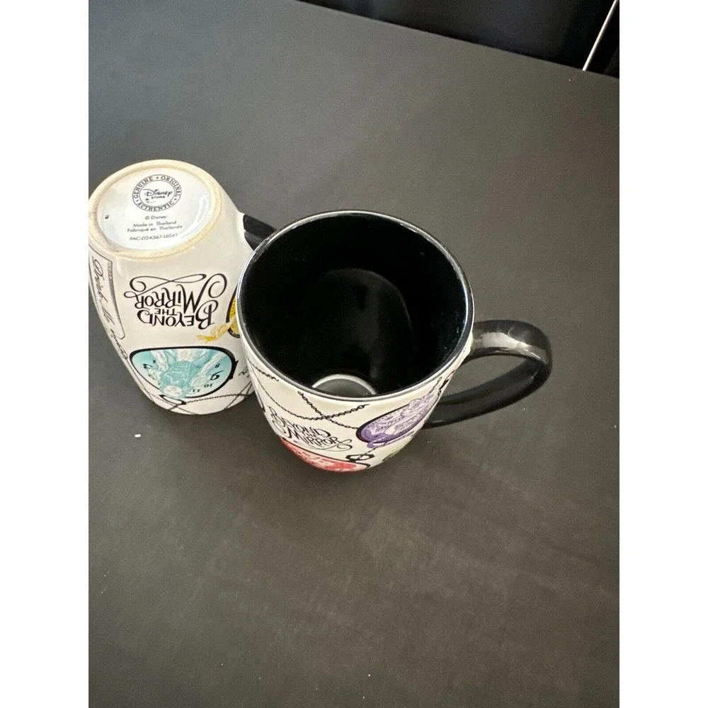 DISNEY STORE Alice Through The Looking Glass 12 Oz Coffee Beyond The Mirror Mug - Picture 14 of 15